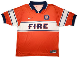 1998-99 CHICAGO FIRE SHIRT L