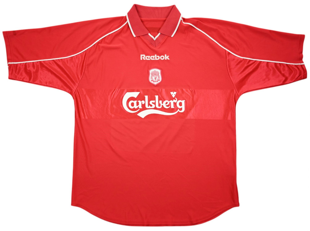 2000-02 LIVERPOOL *GERRARD* SHIRT L