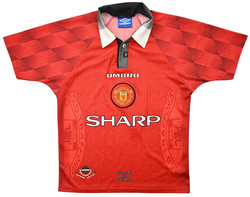 1996-98 MANCHESTER UNITED *BECKHAM* SHIRT XS