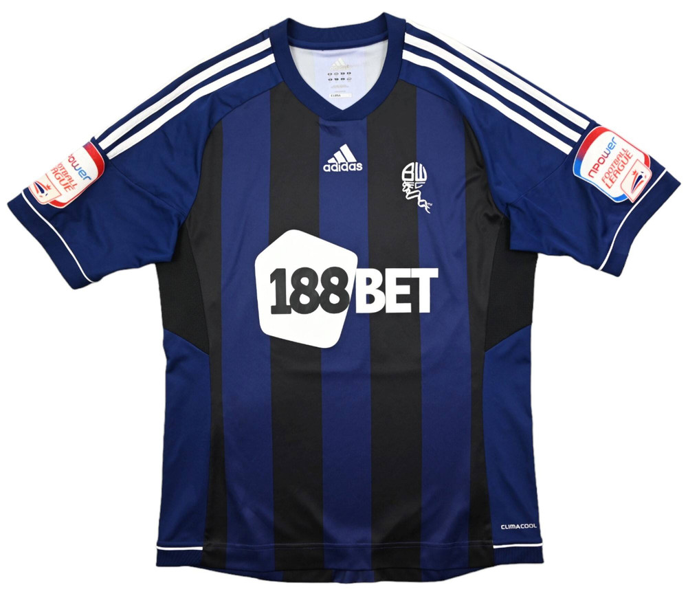 2012-13 BOLTON WANDERERS *WARNOCK* SHIRT M