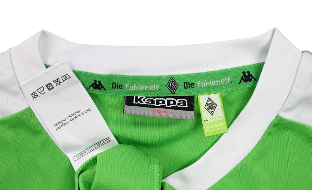 2014-15 BORUSSIA MONCHENGLADBACH GOALKEEPER LONGSLEEVE SHIRT M. BOYS  164CM 