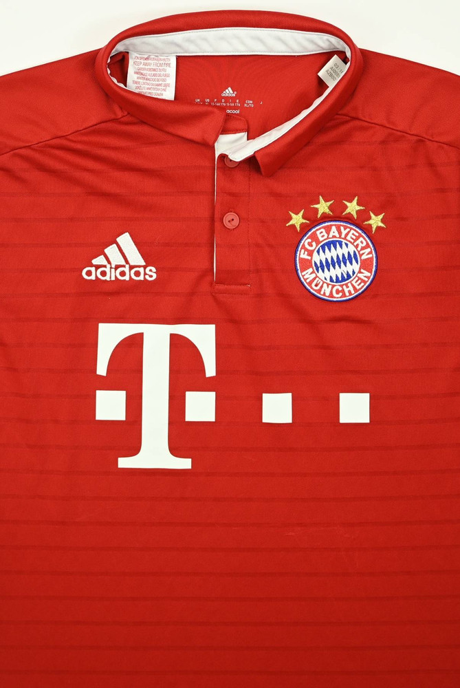 2016-17 BAYERN MUNCHEN SHIRT XL. BOYS