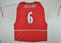 2002-04 ARSENAL LONDON *ADAMS* SHIRT XXL