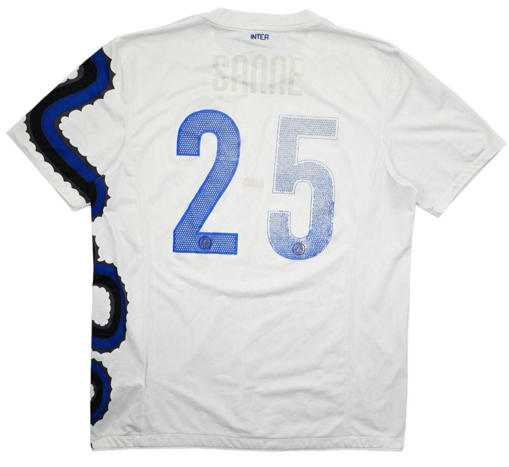 2010-11 INTER MILAN *SANNE* KOSZULKA L