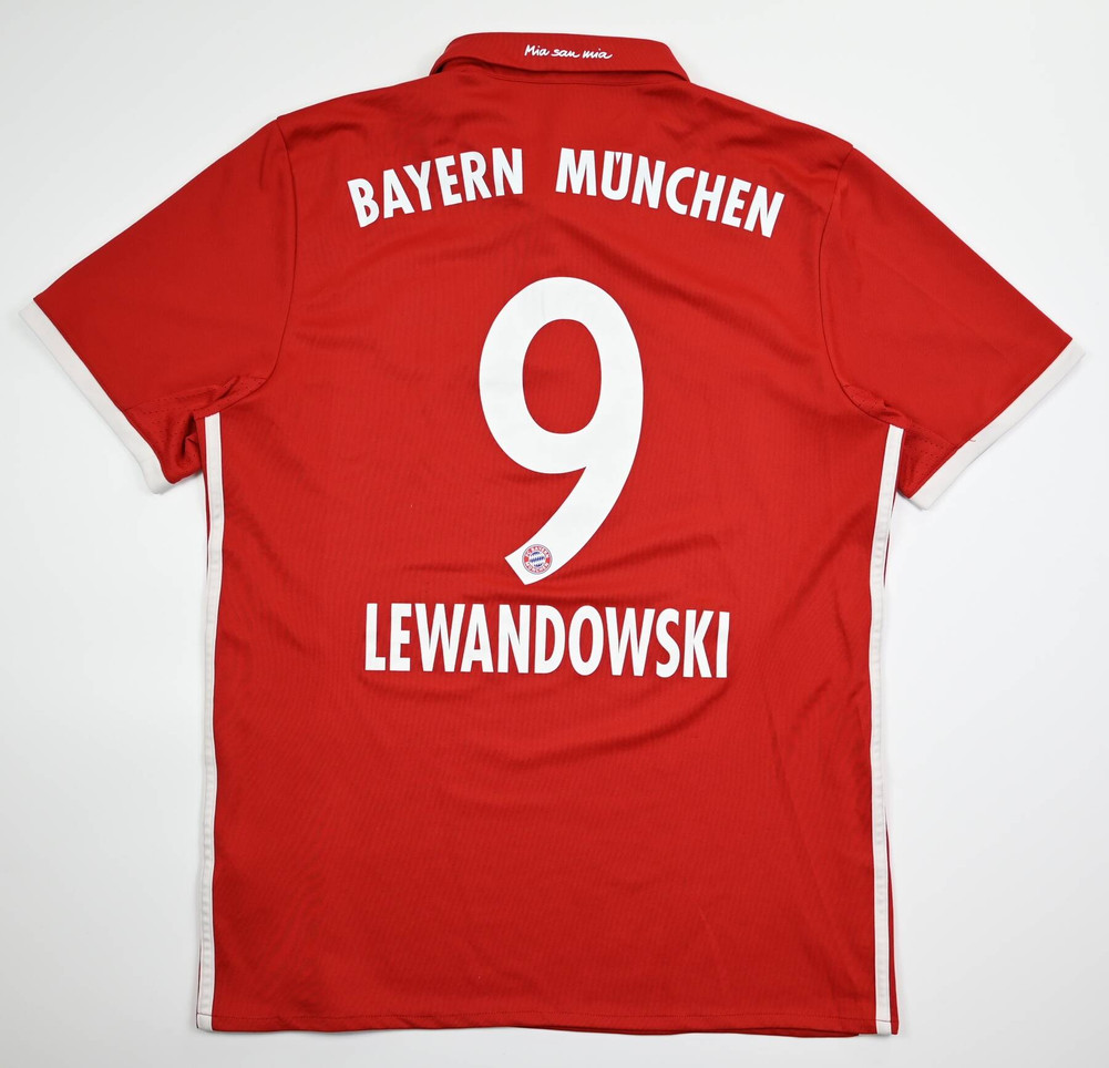2016-17 BAYERN MUNCHEN *LEWANDOWSKI* SHIRT M