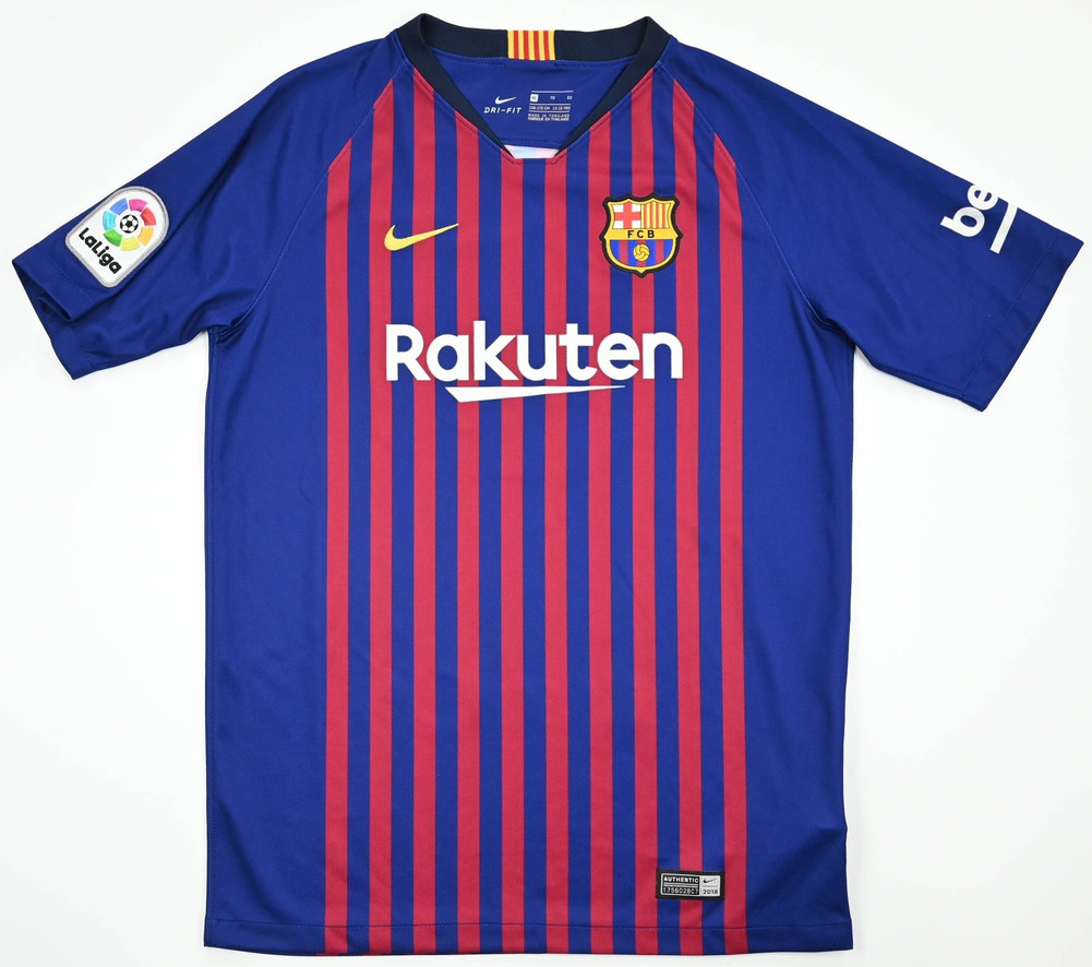 2018-19 FC BARCELONA SHIRT XL. BOYS