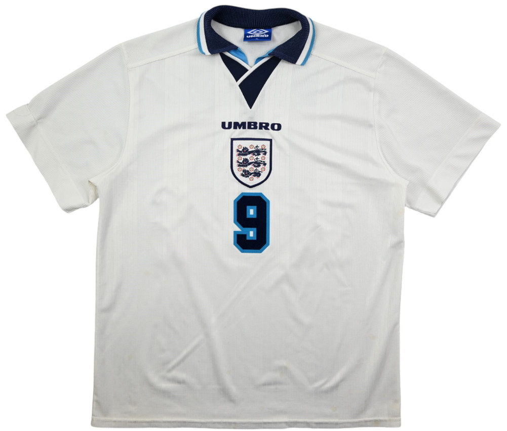 1995-97 ENGLAND *SHEARER* KOSZULKA XL