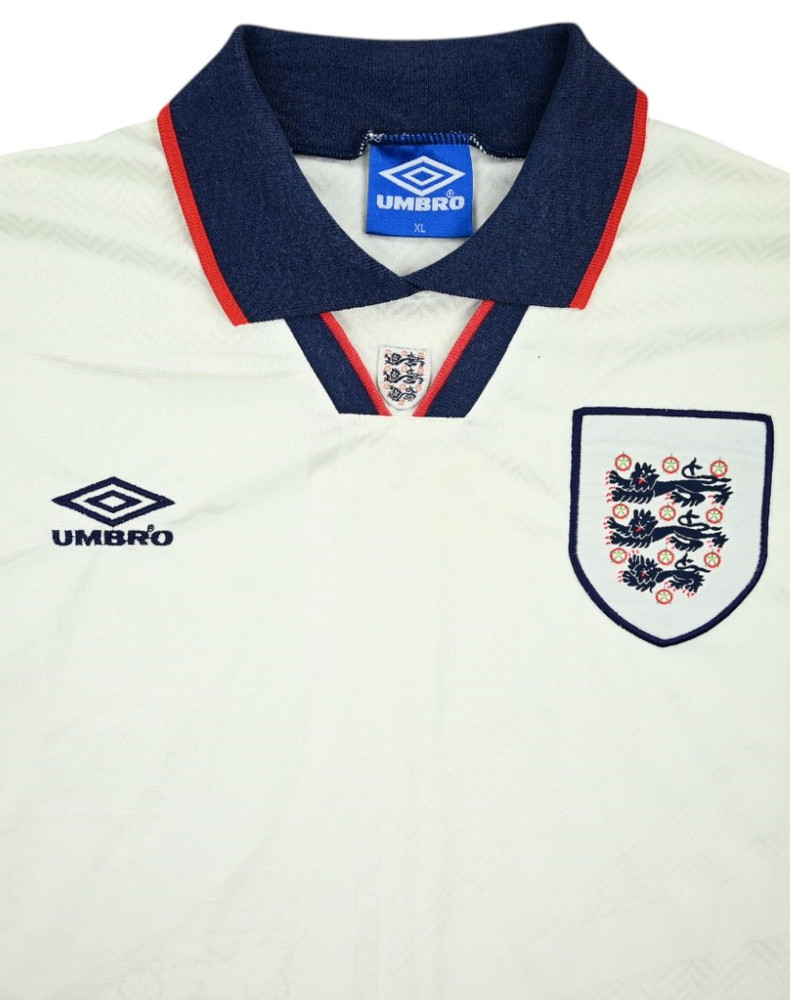 1993-95 ENGLAND SHIRT XL