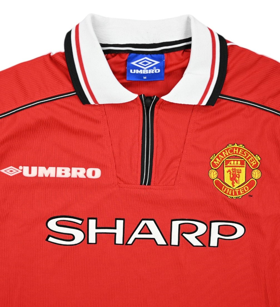 1998-00 MANCHESTER UNITED SHIRT M