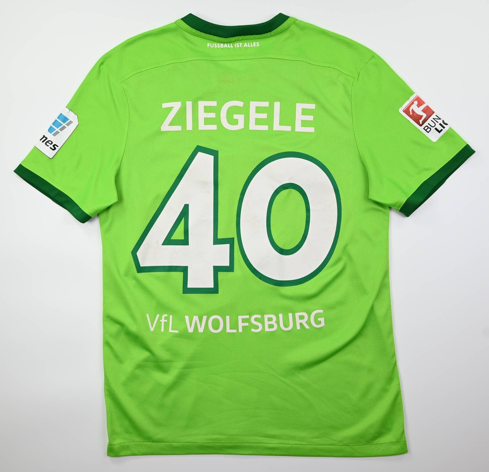 2016-17 VFL WOLFSBURG *ZIEGELE* PLAYER ISSUE KOSZULKA M