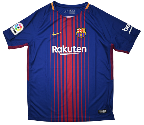 2017-18 FC BARCELONA SHIRT XL. BOYS