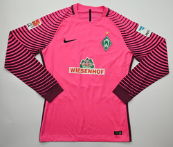 2016-17 WERDER BREMEN *OELSCHLAGEL* LONGSLEEVE KOSZULKA L