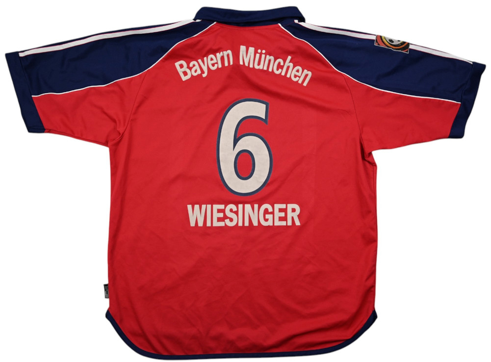 1999-01 BAYERN MUNCHEN *WIESINGER* SHIRT XL