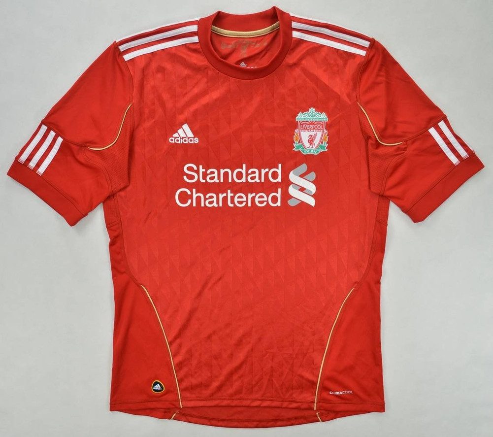 2010-12 LIVERPOOL *GERRARD* SHIRT M