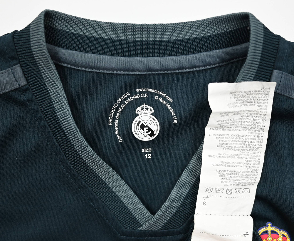 2018-19 REAL MADRID *HAZARD* SHIRT M. BOYS