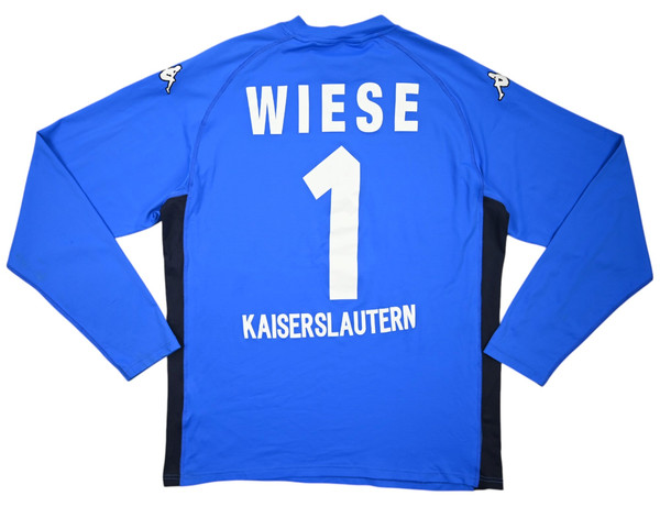 2004-05 KAISERSLAUTERN *WIESE* GOALKEEPER LONGSLEEVE SHIRT XXL