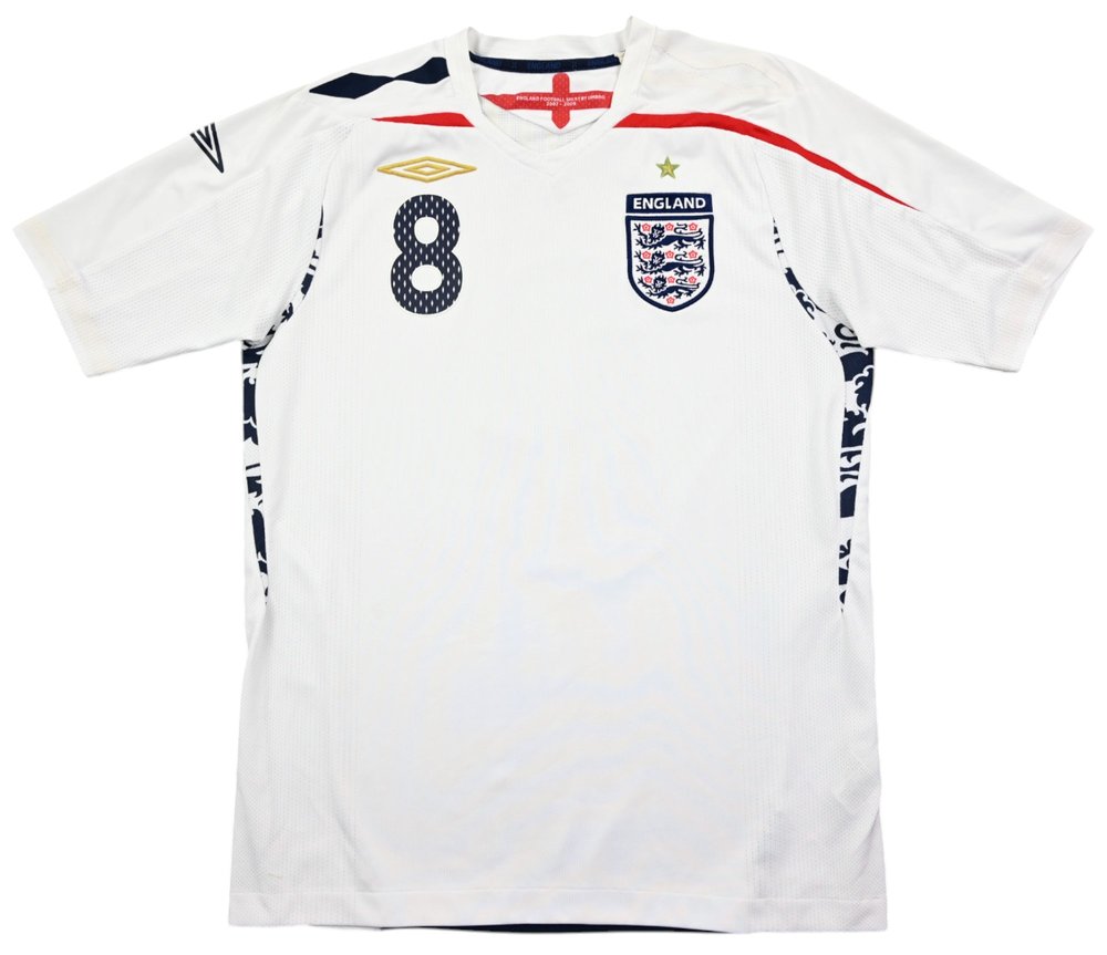 2007-09 ENGLAND *LAMPARD* SHIRT S