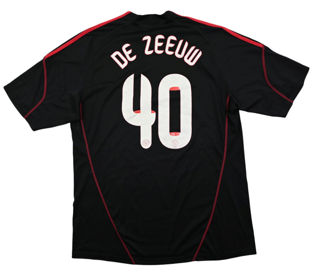 2009-10 AJAX AMSTERDAM *DE ZEEUW* SHIRT XL