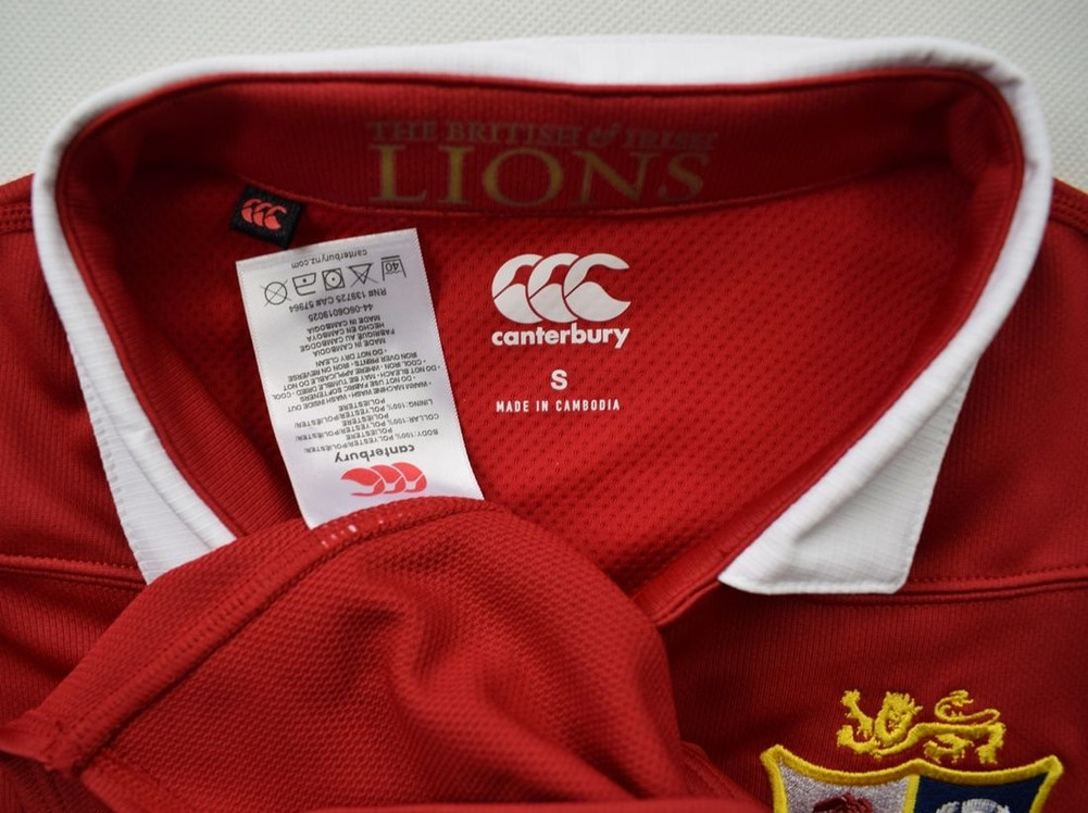 BRITISH AND IRISH LIONS RUGBY SHIRT S