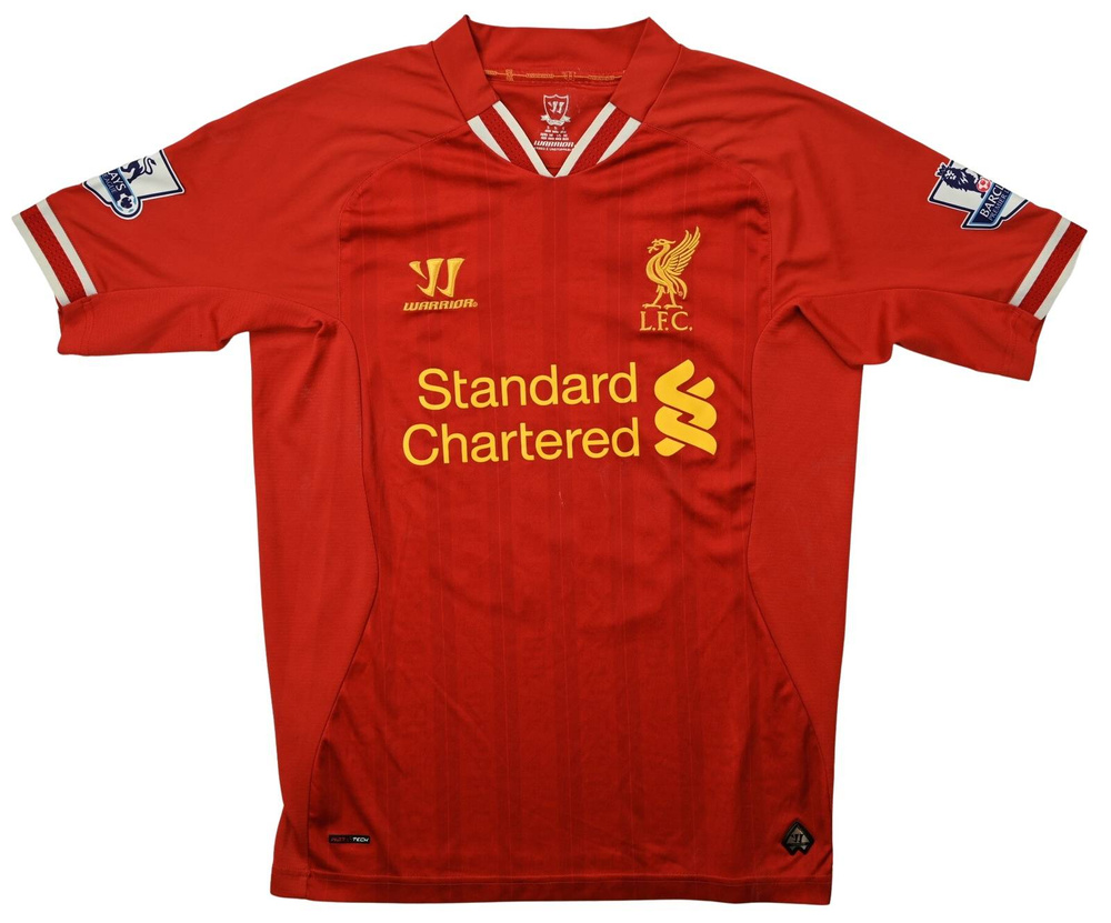 2013-14 LIVERPOOL *GERRARD* SHIRT L