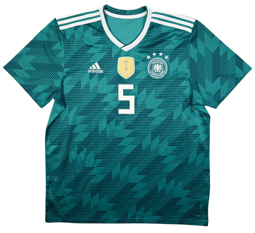 2018-19 GERMANY *HUMMELS* SHIRT XL