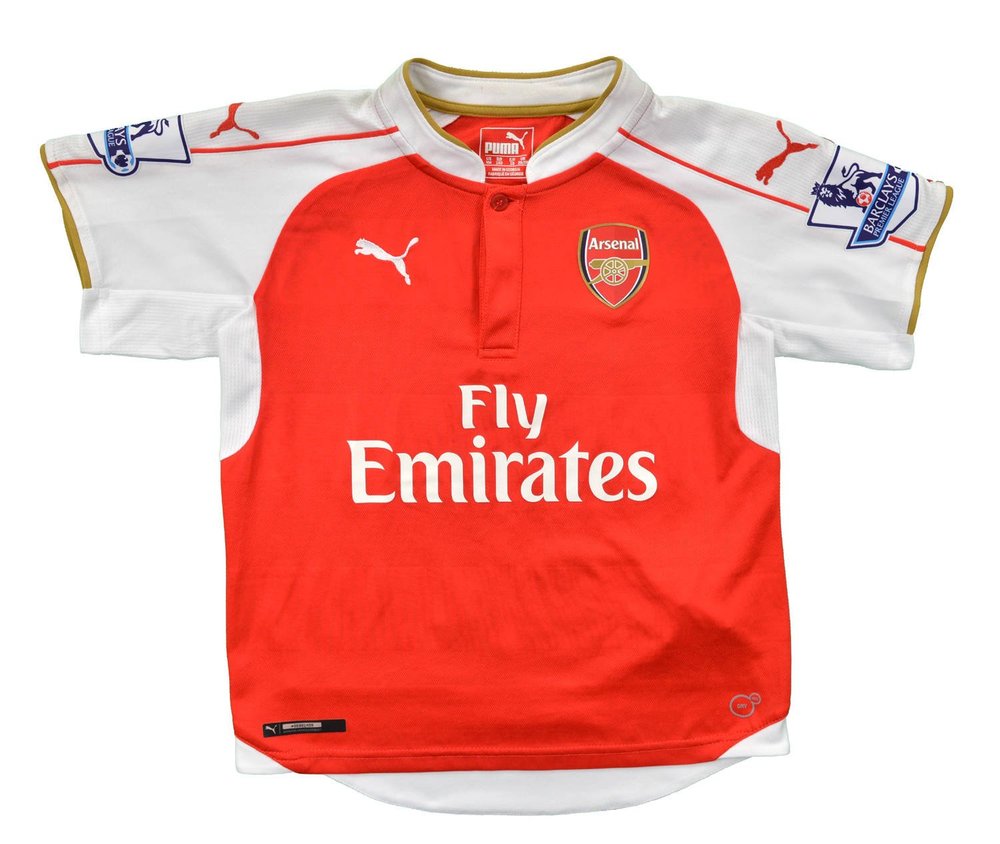 2015-16 ARSENAL *OZIL* SHIRT M. BOYS 140 CM