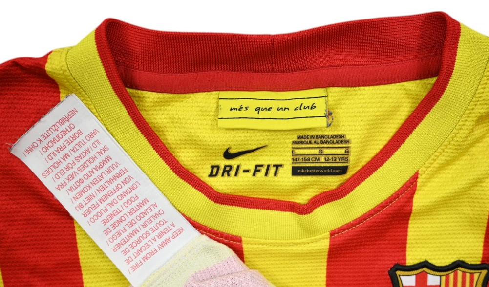2013-14 FC BARCELONA SHIRT L. BOYS