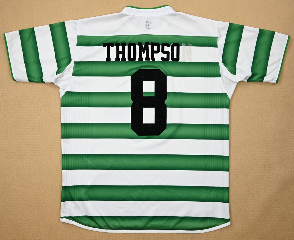 2003-04 CELTIC GLASGOW *THOMPSON* SHIRT L