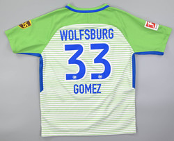 2017-18 VFL WOLFSBURG *GOMEZ* KOSZULKA L. BOYS