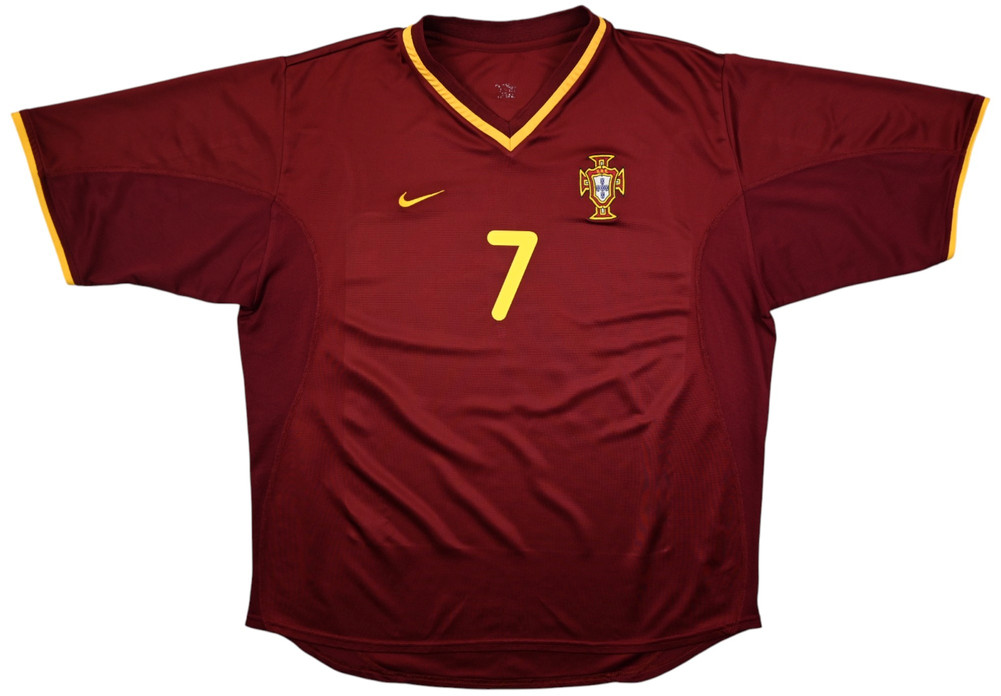 2000-02 PORTUGAL *FIGO* SHIRT XL