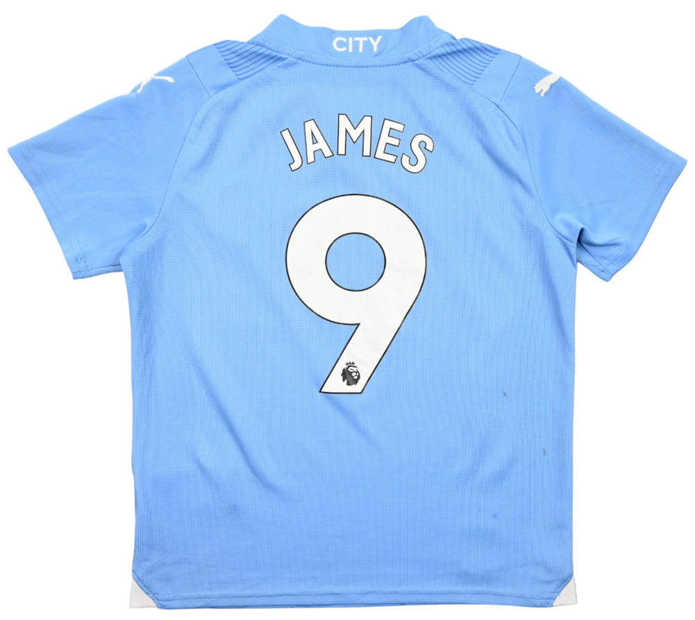 2023-24 MANCHESTER CITY *JAMES* SHIRT S. BOYS 