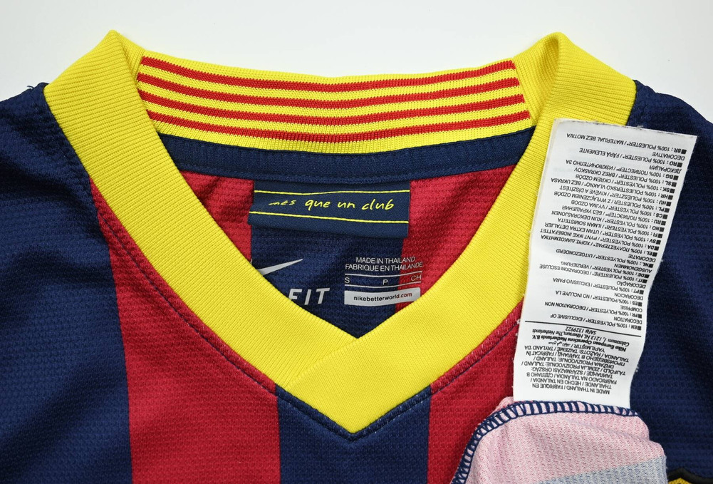 2013-14 FC BARCELONA SHIRT S