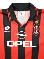 1995-96 AC MILAN *MALDINI* LONGSLEEVE XL. BOYS