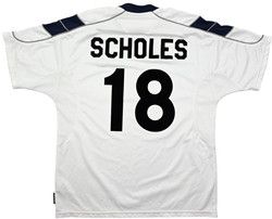 2000-01 MANCHESTER UNITED *SCHOLES* KOSZULKA L 