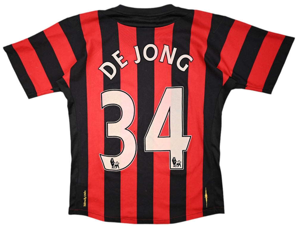 2011-12 MANCHESTER CITY *DE JONG* KOSZULKA WOMEN S