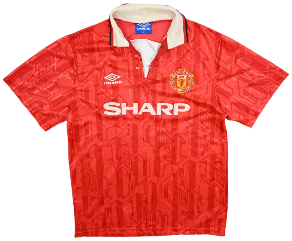 1992-94 MANCHESTER UNITED SHIRT L