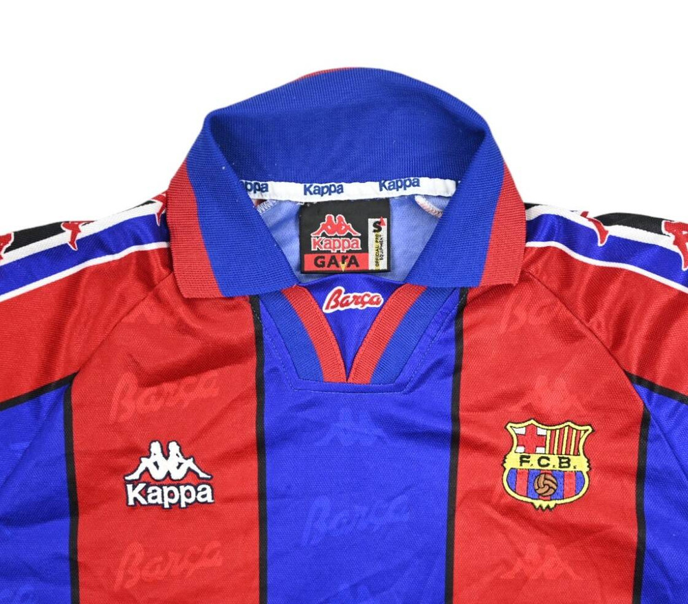 1995-97 BARCELONA LONGSLEEVE KOSZULKA S