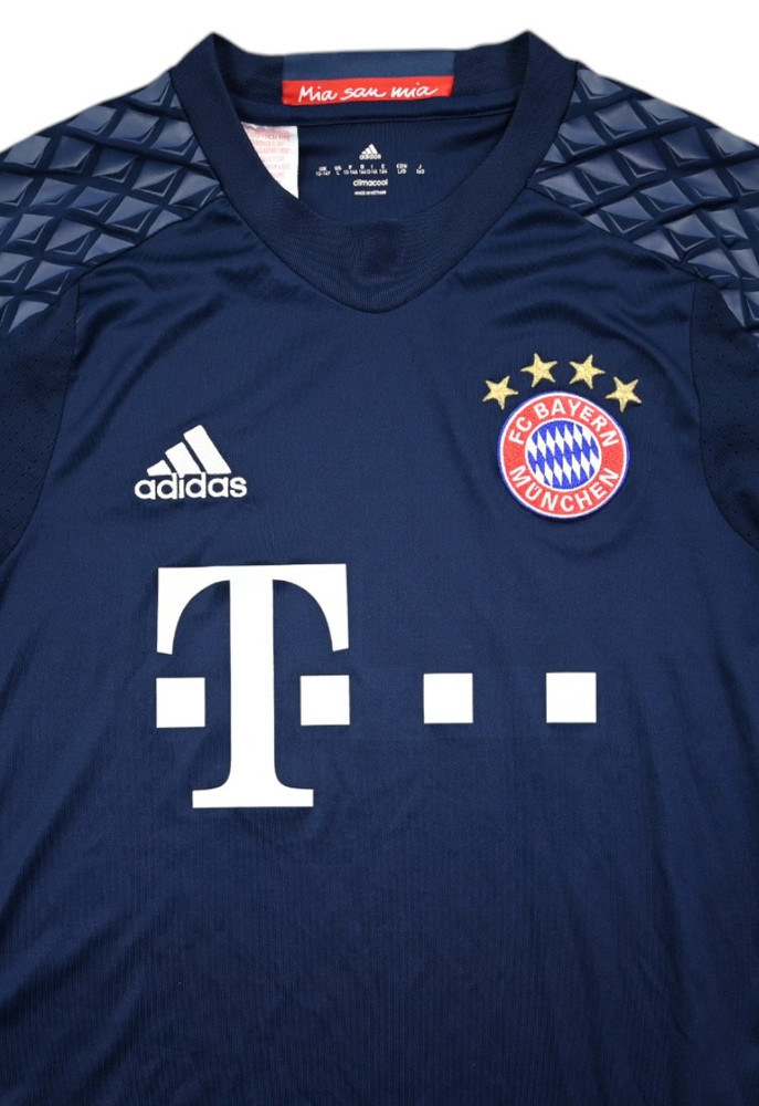 2016-17 BAYERN MUNCHEN GK LONGSLEEVE KOSZULKA L. BOYS