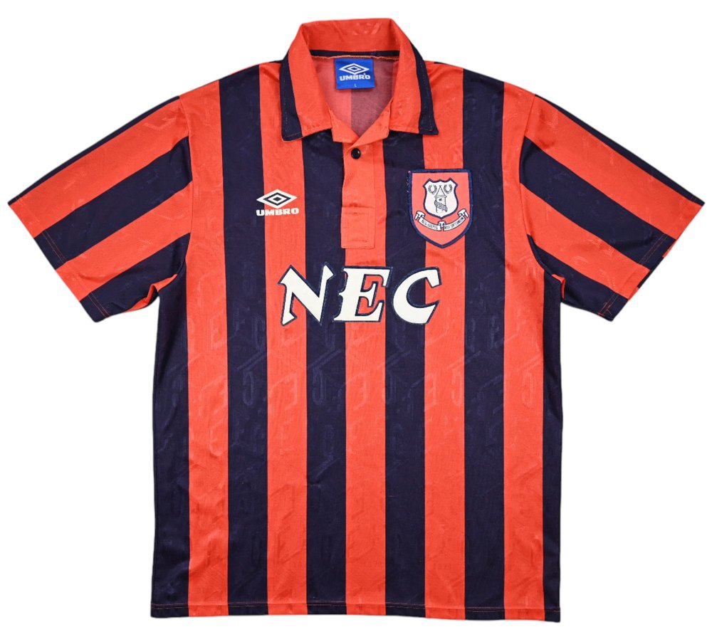 1992-94 EVERTON SHIRT L