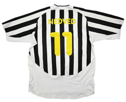 2003-04 JUVENTUS *NEDVED* SHIRT XL