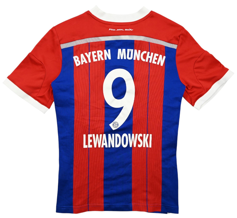 2014-15 BAYERN MUNCHEN *LEWANDOWSKI* KOSZULKA M. BOYS