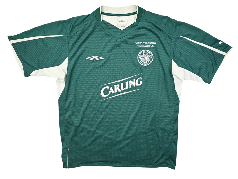 2004-05 CELTIC GLASGOW SHIRT XL