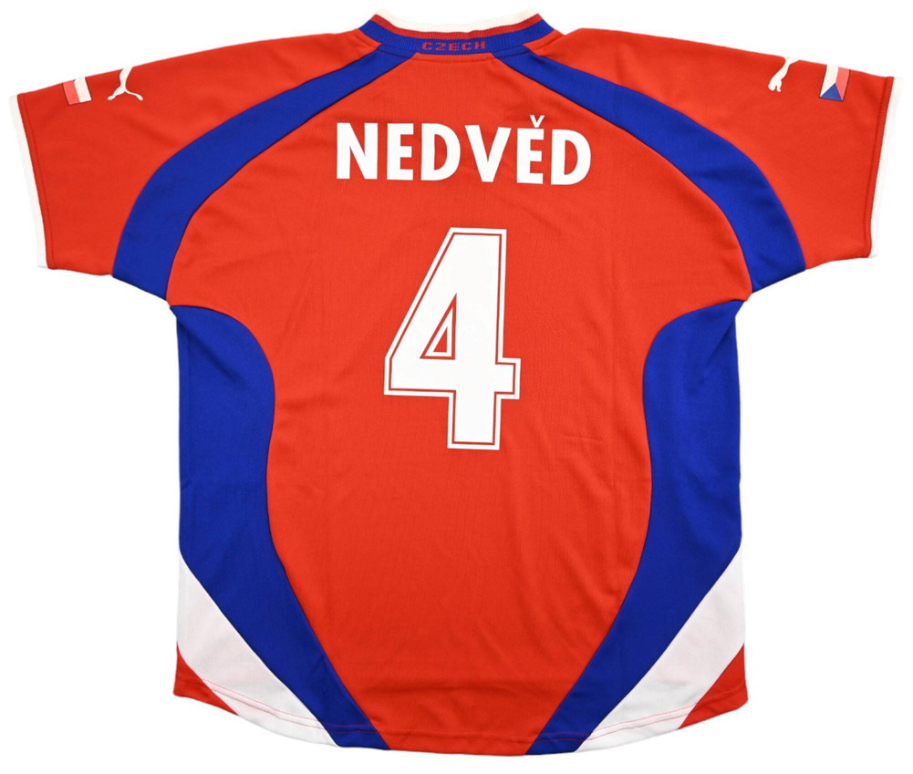 2000-02 CZECH REPUBLIC *NEDVED* KOSZULKA XL