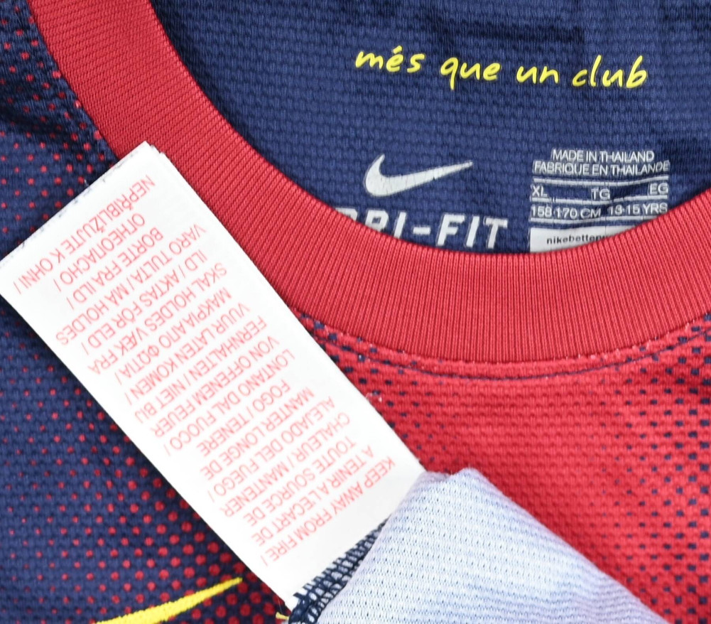 2012-13 FC BARCELONA KOSZULKA XL. BOYS