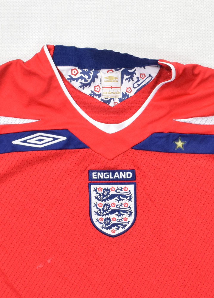 2008-10 ENGLAND LONGSLEEVE SHIRT L