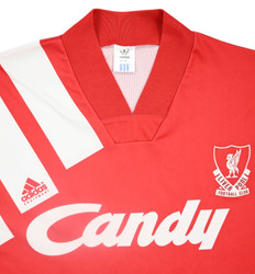 1991-92 LIVERPOOL KOSZULKA L