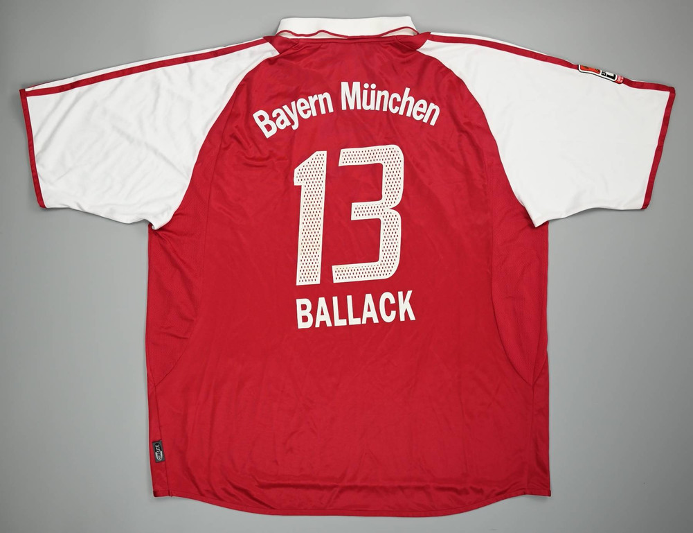 2003-04 BAYERN MUNCHEN *BALLACK* SHIRT XXL