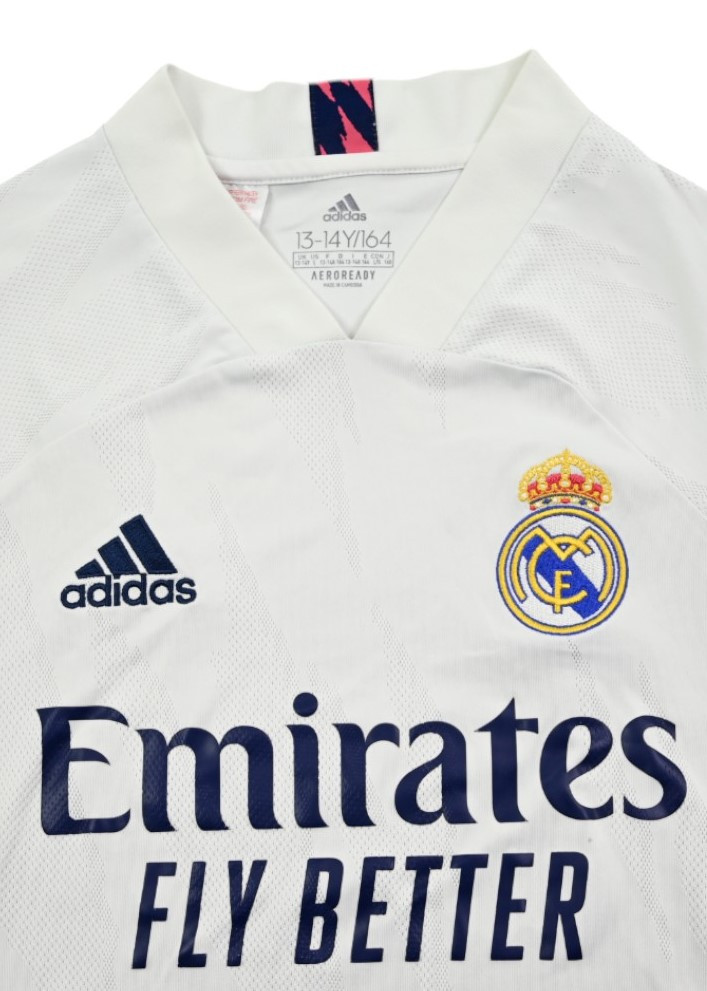 2020-21 REAL MADRID SHIRT L. BOYS 