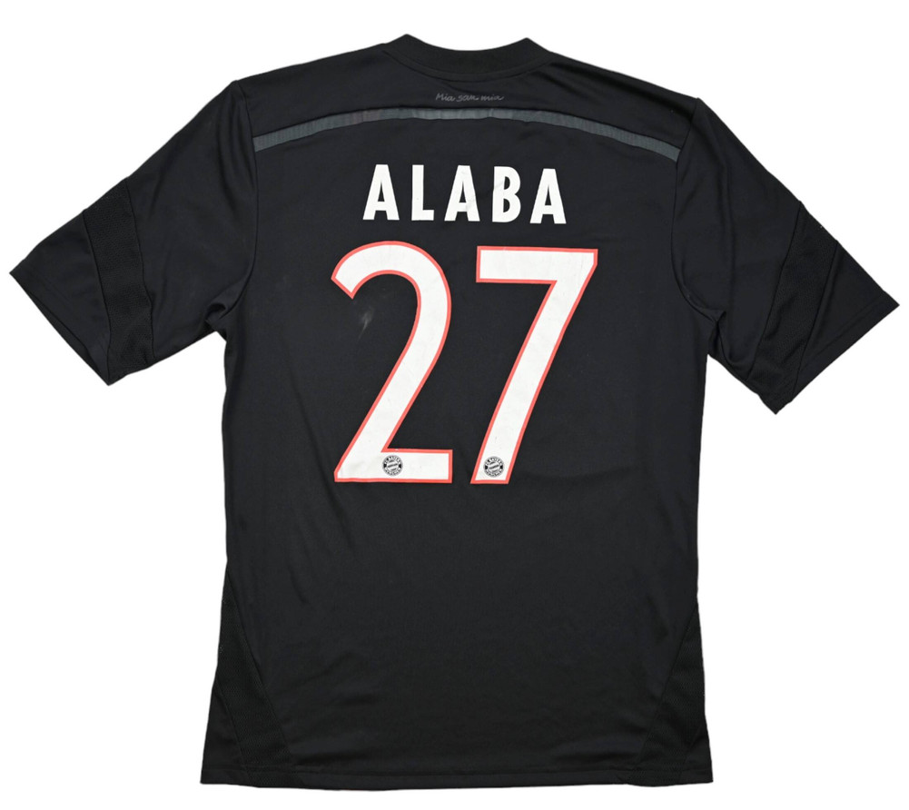 2014-15 BAYERN MUNCHEN *ALABA* KOSZULKA S
