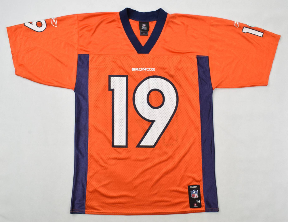 DENVER BRONCOS *ROYAL* NFL REEBOK SHIRT M